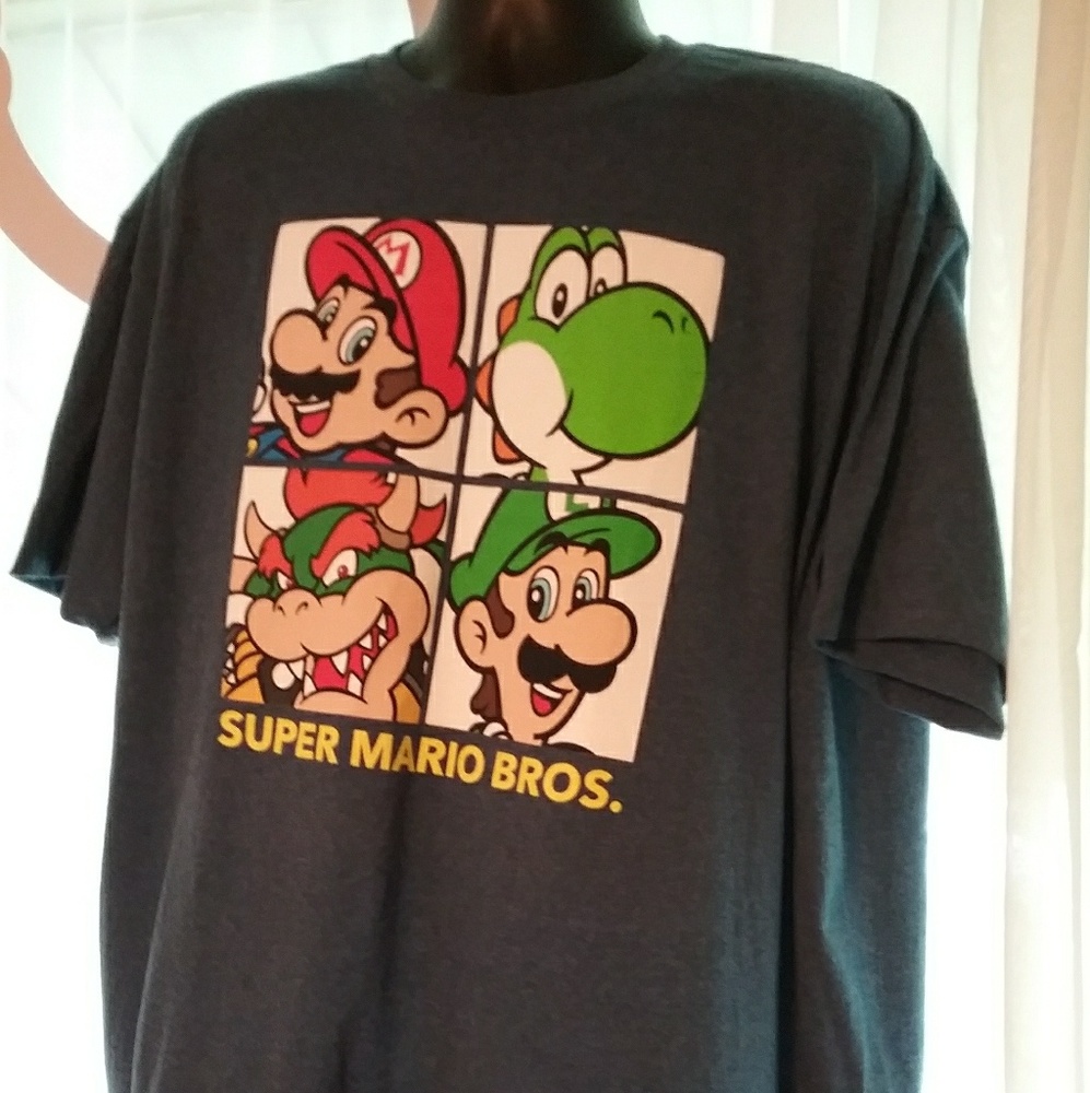 Super Mario Bros. Short Sleeve T-Shirt (2XL) - Picture 6 of 7